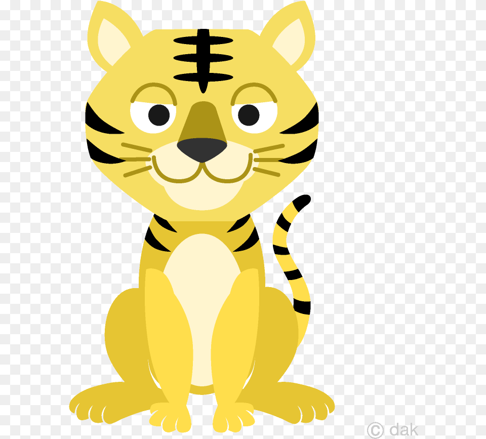 Tiger Friendly Clipart Free Picture Transparent Tiger Clipart Free, Animal, Bear, Mammal, Wildlife Png Image