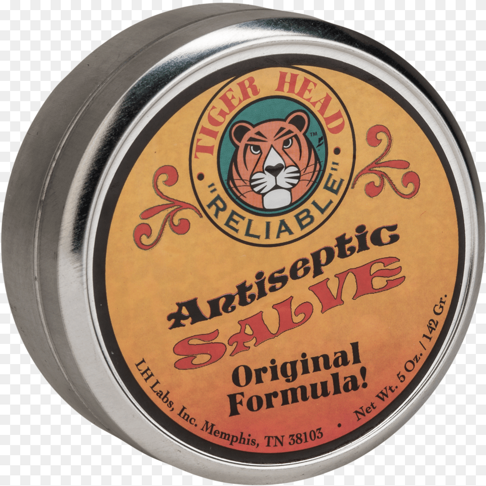 Tiger Head Antiseptic Salve Circle Png Image