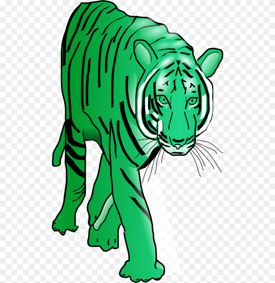 Tiger Head Clip Art, Green, Person, Face, Wildlife Free Transparent Png