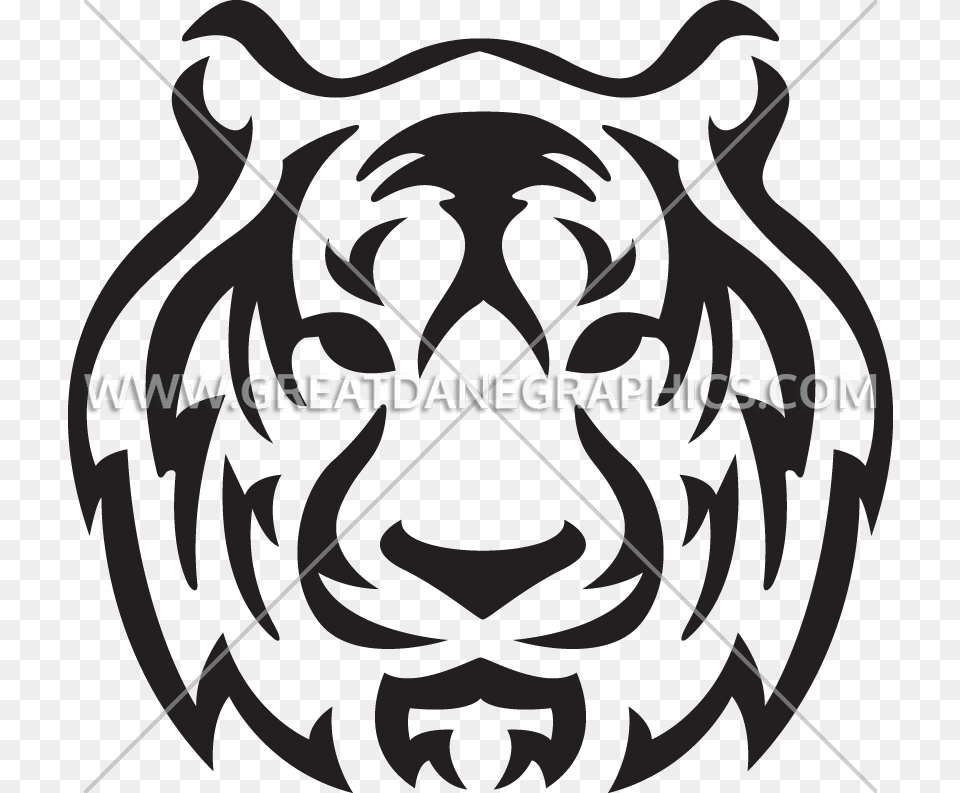 Tiger Head Production Ready Artwork For T Shirt Printing, Symbol, Logo, Emblem, Animal Free Transparent Png