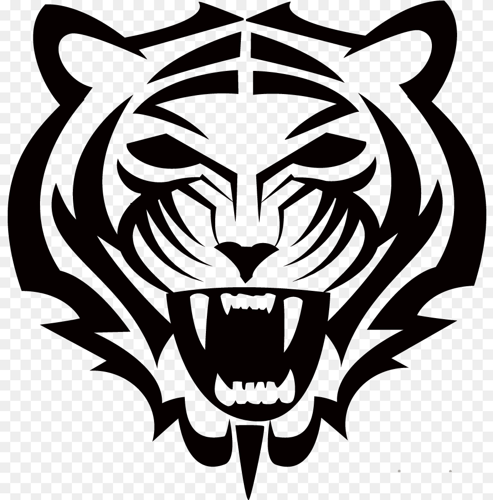 Tiger Head Vector, Emblem, Symbol Free Png