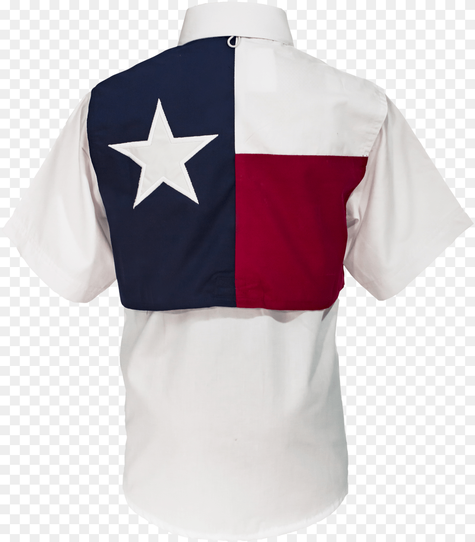Tiger Hill Childrens Texas Flag Fishing Shirt Short Sleeves Polo Shirt, Clothing, Adult, Male, Man Free Png