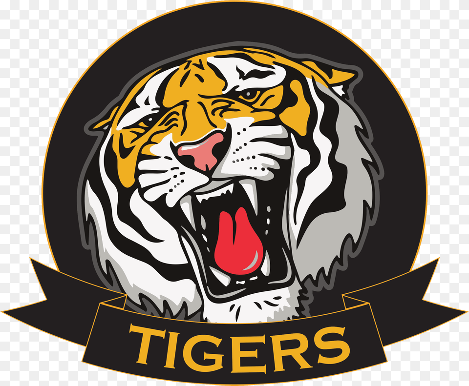 Tiger Icon Bay High Tigers, Logo, Baby, Person, Animal Free Png Download