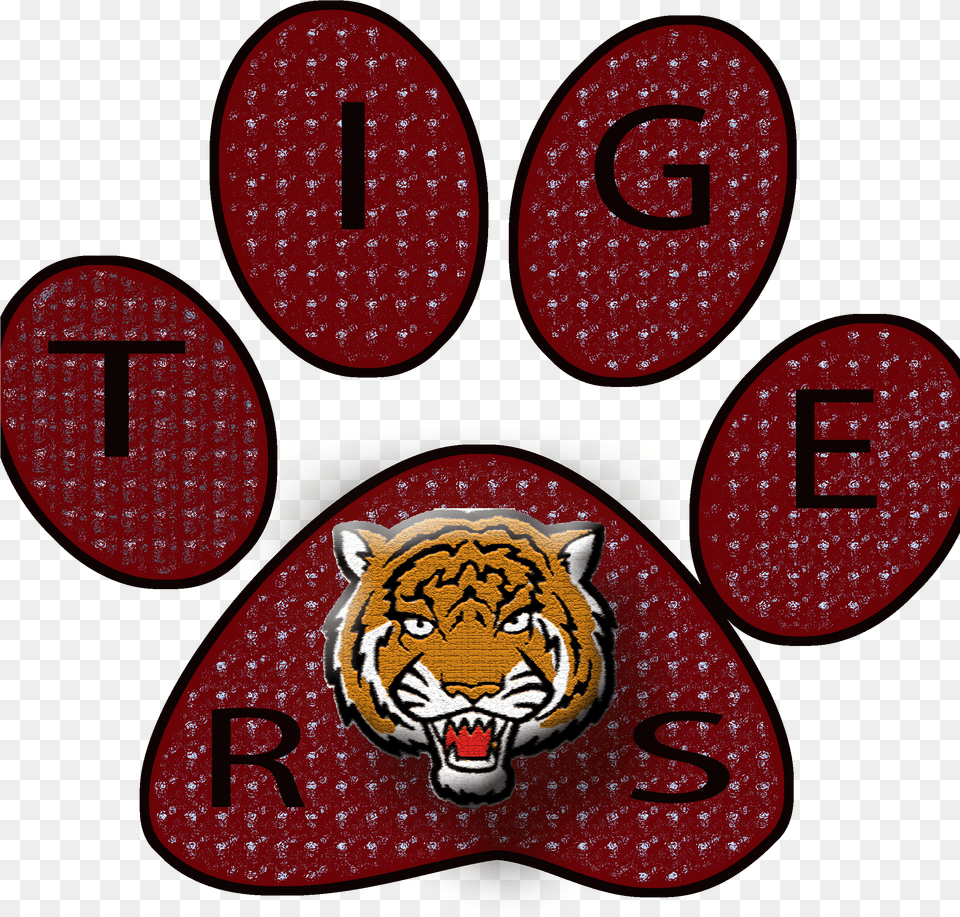 Tiger Logo Mclain19 Bayside Tigers, Animal, Mammal, Wildlife, Pattern Free Transparent Png