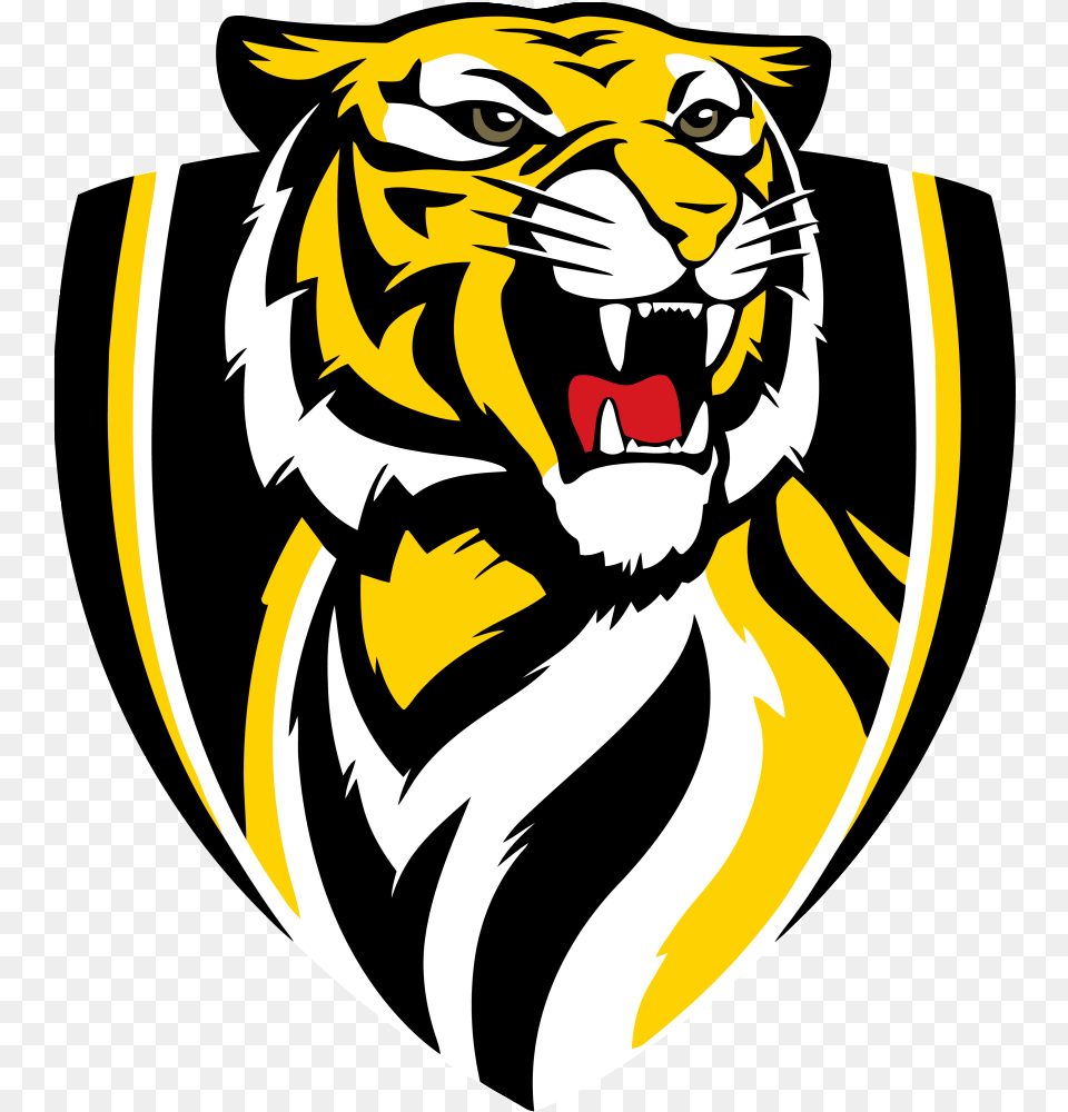 Tiger Logo Vector Richmond Tigers Logo, Person, Face, Head Free Png