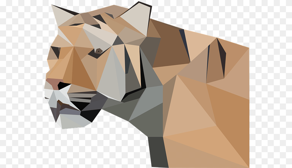 Tiger Low Poly Predator Free On Pixabay Low Poly Animals, Art, Animal, Mammal, Wildlife Png Image