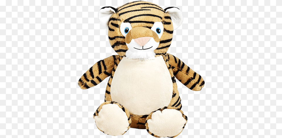 Tiger Monogrammed Me Personalized Stuffed Tiger With Two, Plush, Toy, Teddy Bear, Animal Png