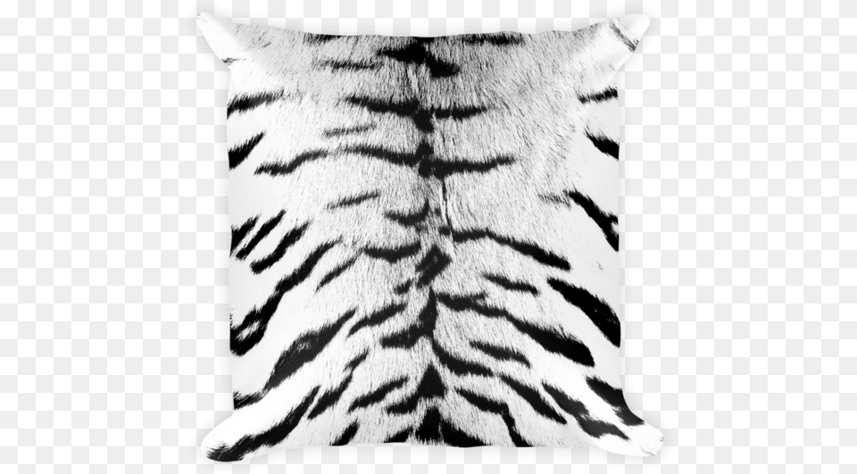 Tiger Pattern Pillow Cushion Fototapeta Tapeta Zve Tygr 1525 X 104 Cm, Home Decor, Animal, Mammal, Wildlife Free Png Download