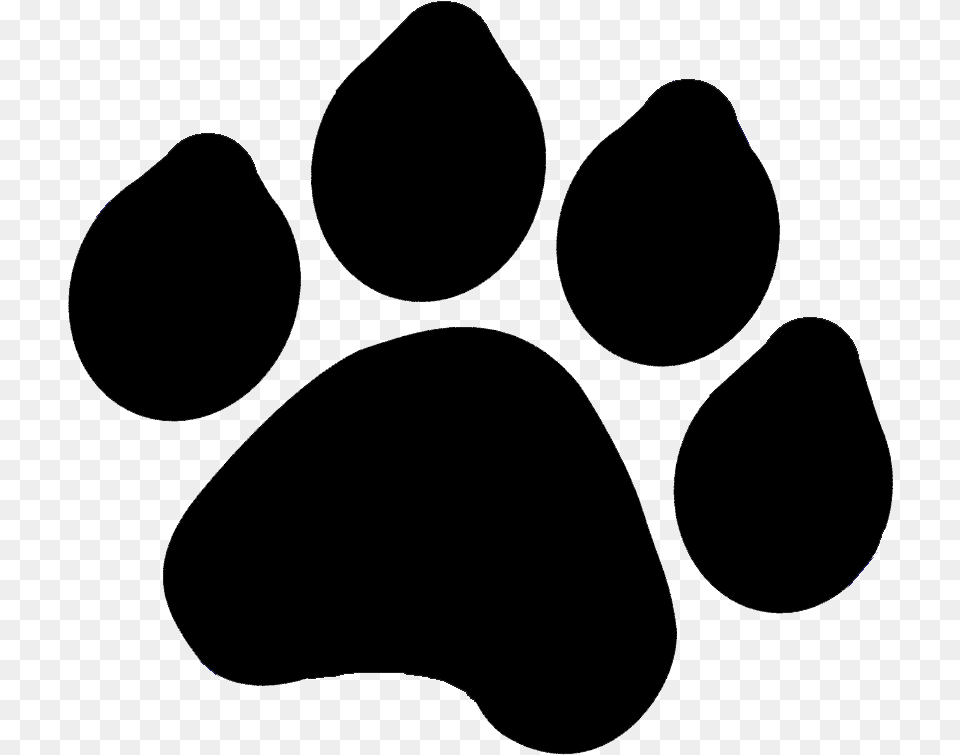 Tiger Paw Silhouette At Getdrawings Ozark Tigers Paw, Bow, Weapon, Home Decor, Accessories Free Transparent Png