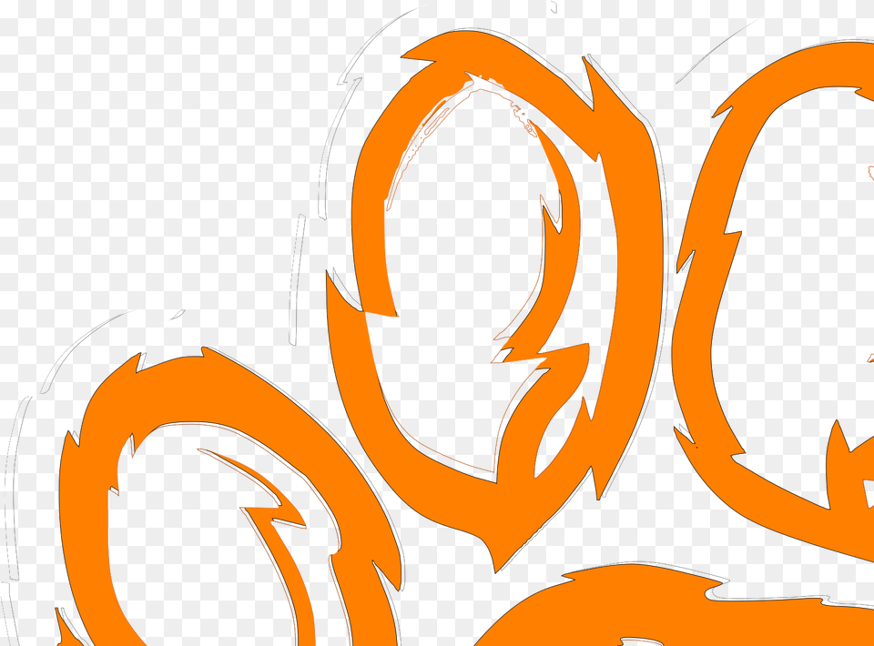 Tiger Paw White Orange Svg Vector Tiger Paw Clip Art, Text, Fire, Flame Png