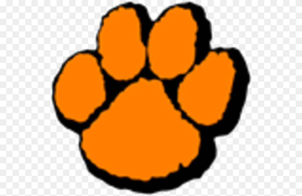 Tiger Print Clipart Wheaton Warrenville South Wheaton Warrenville South High School Logo, Person, Body Part, Hand, Face Png Image