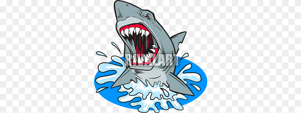 Tiger Scratch Jumping Shark Clipart, Animal, Fish, Sea Life, Great White Shark Png