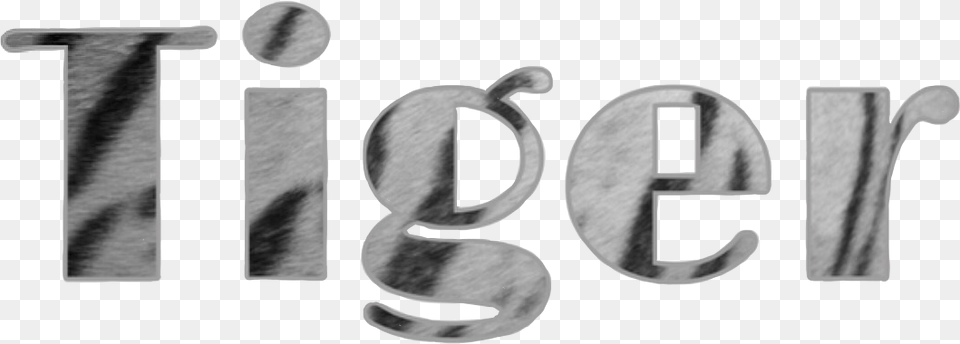 Tiger Sticker Fur Whitetiger Tigers Stripes Word Crescent, Text, Symbol, Number Png Image