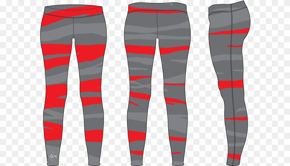 Tiger Stripe Team Pride Design Tights, Clothing, Hosiery, Pants Free Transparent Png