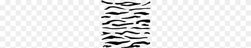 Tiger Stripes, Gray Free Transparent Png