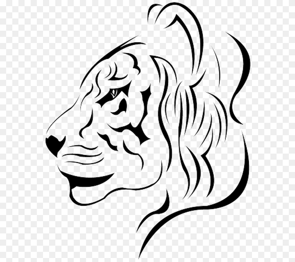 Tiger Tattoo, Art, Stencil, Drawing, Person Free Transparent Png