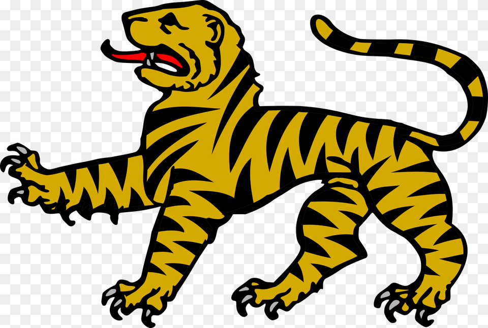Tiger Tiger Heraldry, Baby, Person, Animal, Face Png Image