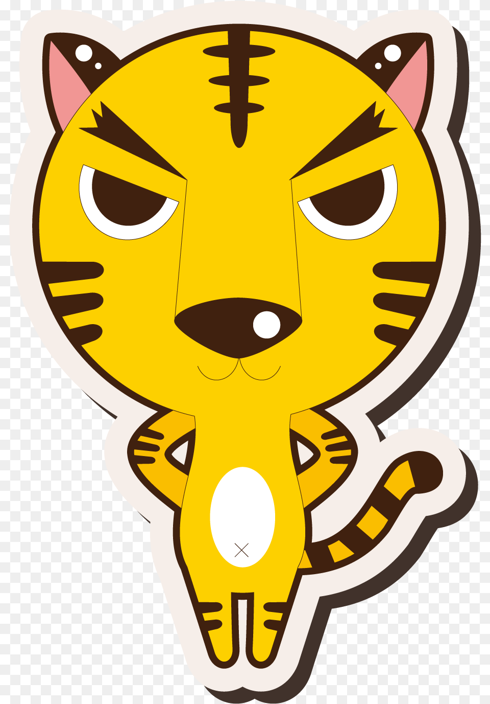 Tiger Whiskers Cat Clip Art, Sticker, Baby, Person, Animal Free Transparent Png