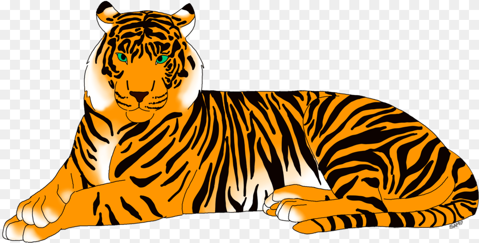 Tiger Whiskers Cat Clip Art Siberian Tiger, Animal, Mammal, Wildlife Png Image