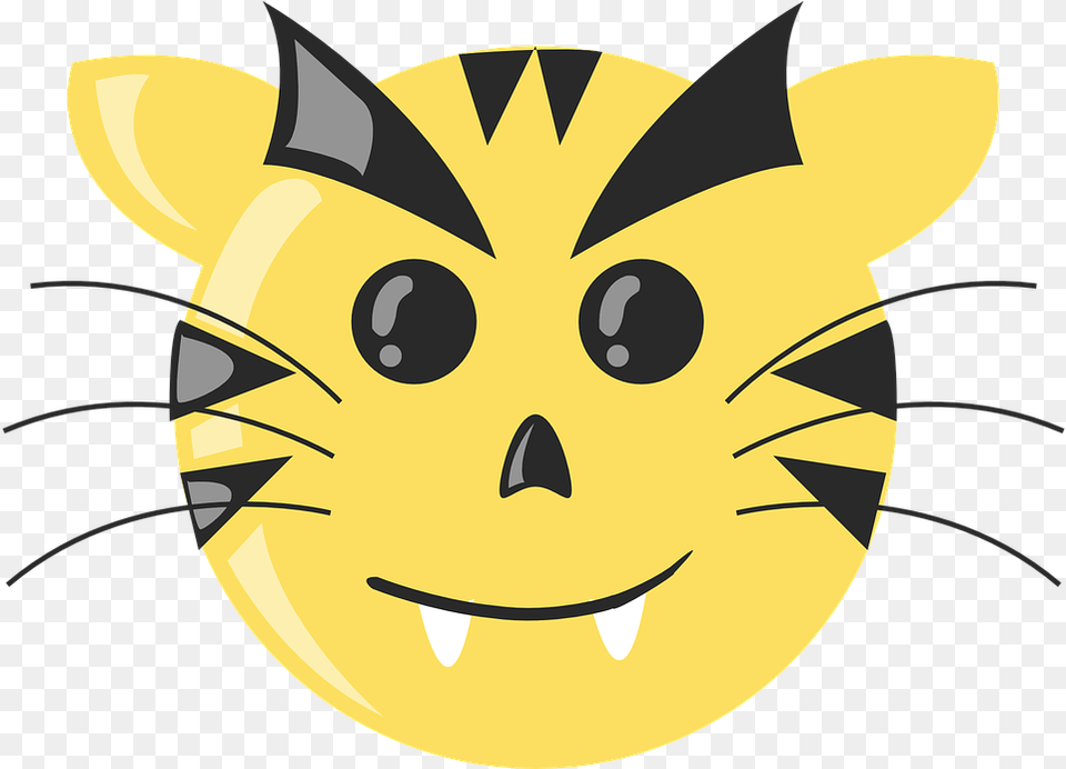 Tiger Wildcat Animal Vector Graphic On Pixabay Tiger, Baby, Person, Face, Head Png