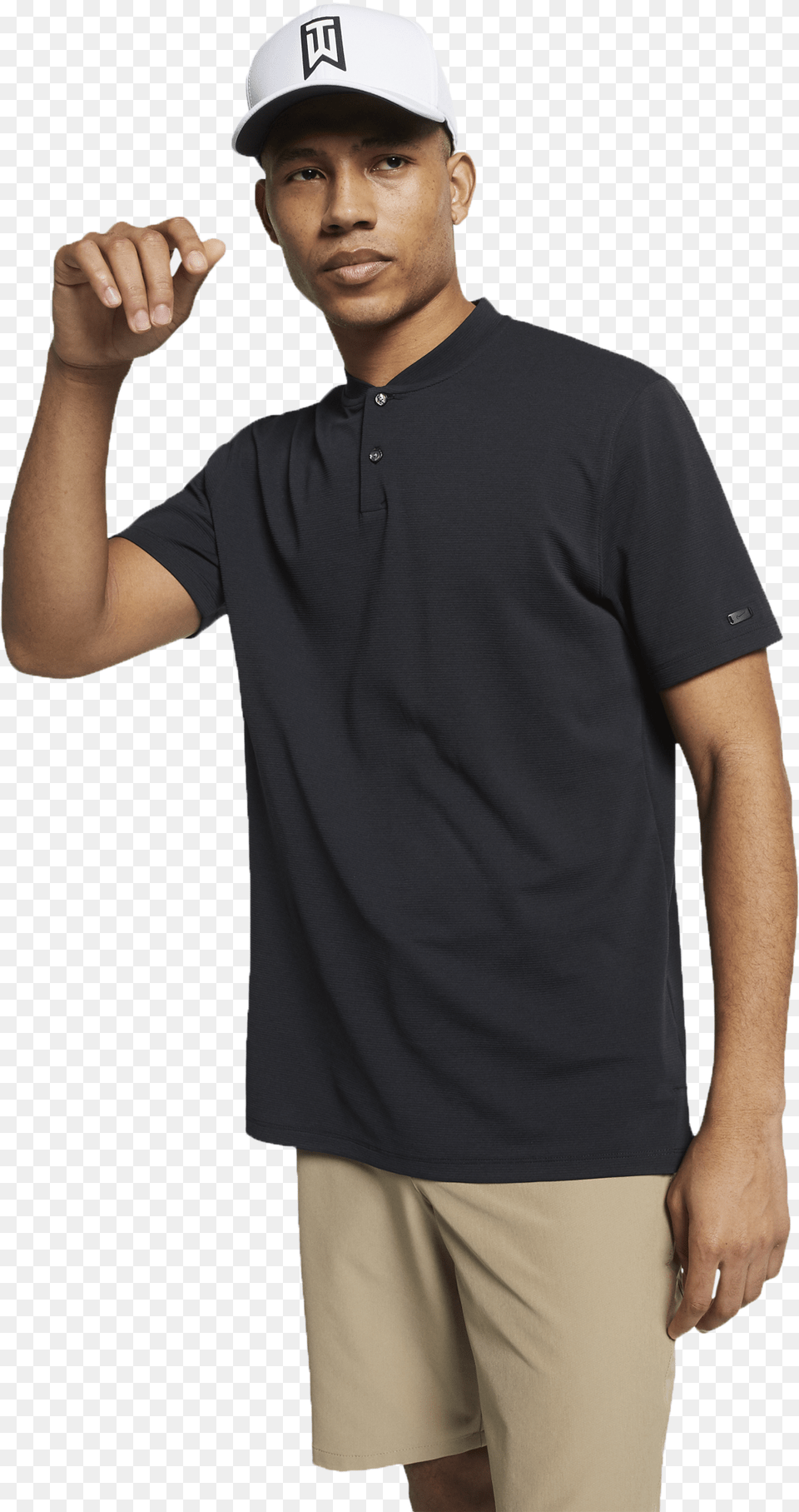 Tiger Woods Aeroreact Polo Nike, T-shirt, Baseball Cap, Cap, Clothing Png Image