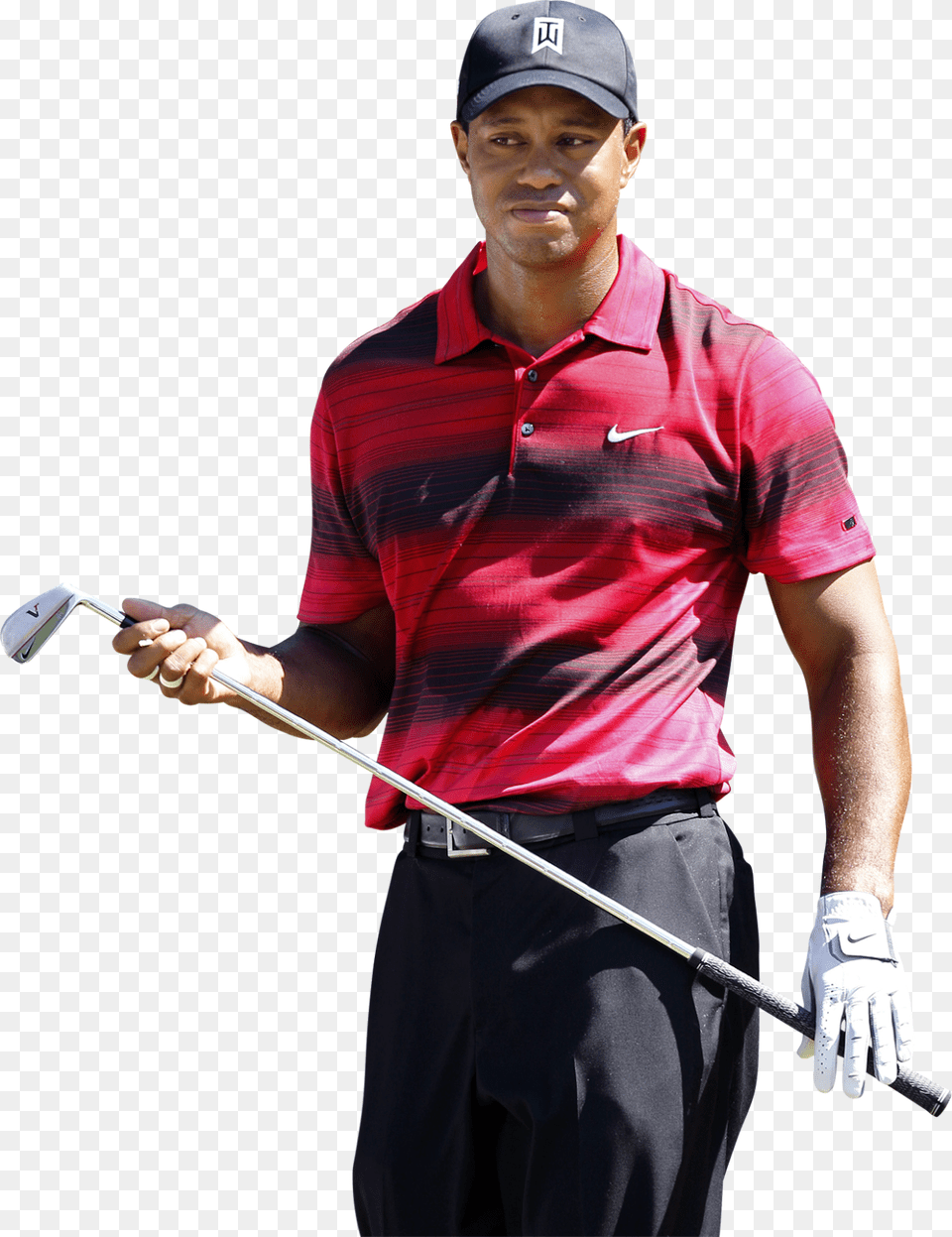 Tiger Woods Clipart Tiger Woods White Background, Weapon, Sword, Person, Man Png Image