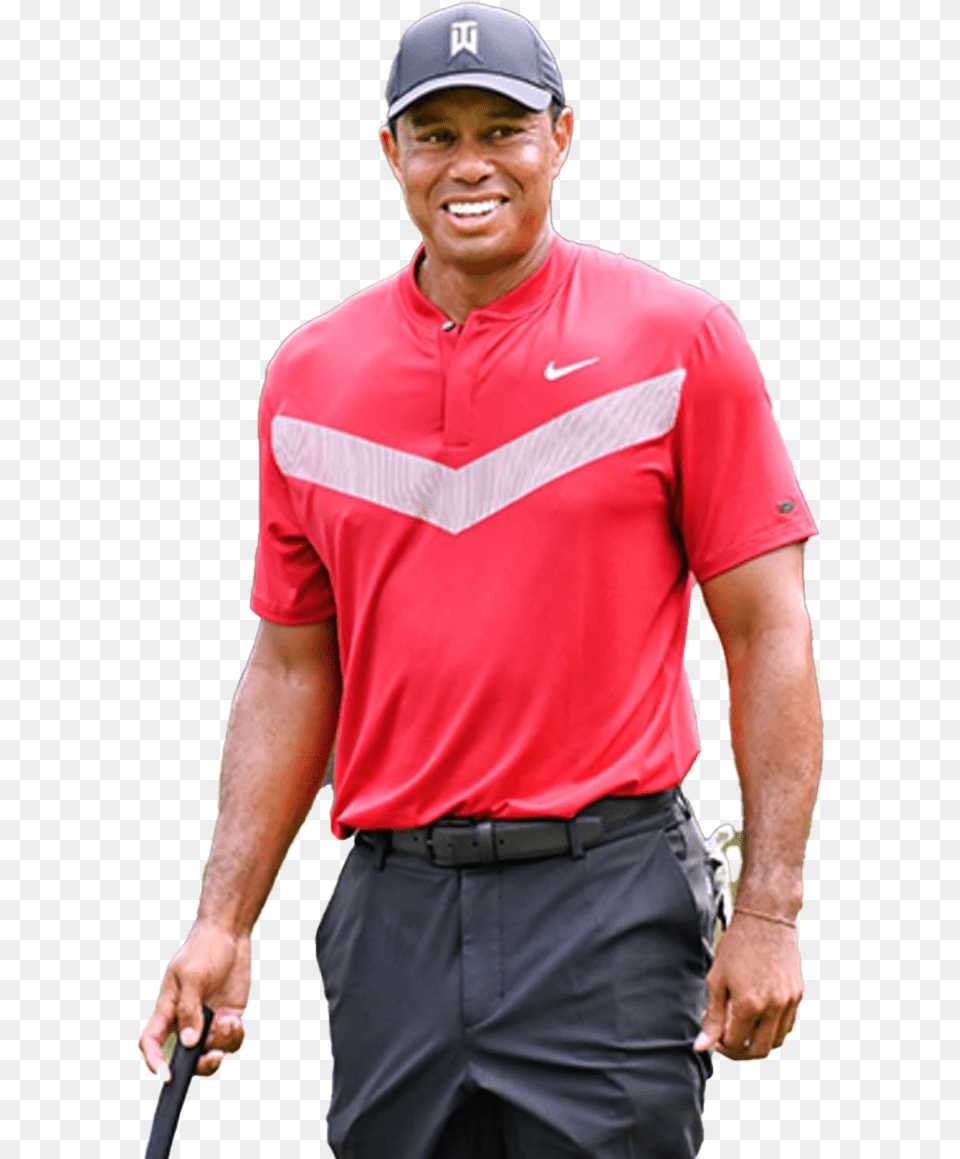 Tiger Woods Transparent Background Transparent Tiger Woods, Baseball Cap, Cap, Clothing, Hat Png Image