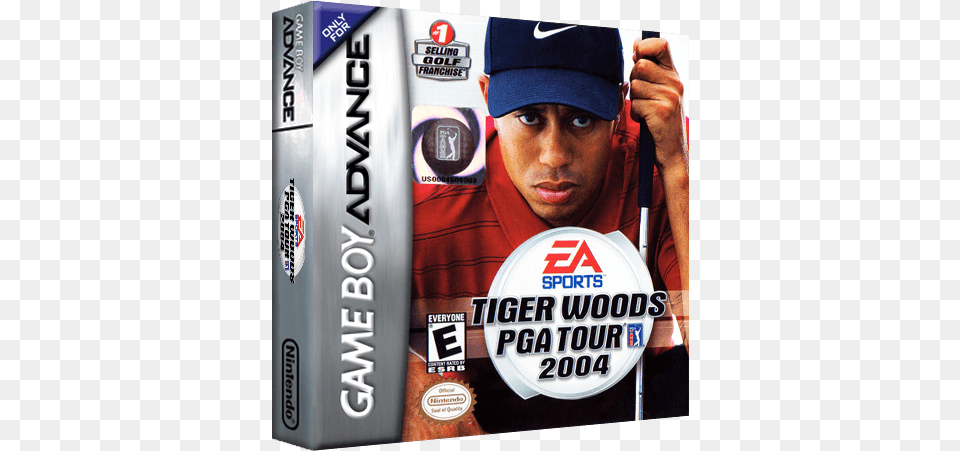 Tiger Woods Pga Tour Super Mario Advance 2 Box, Baseball Cap, Cap, Clothing, Hat Free Transparent Png