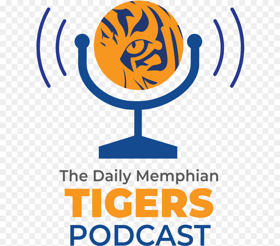 Tigers Podcast Logo Final Graphic Design, Advertisement, Poster, Face, Head Free Transparent Png