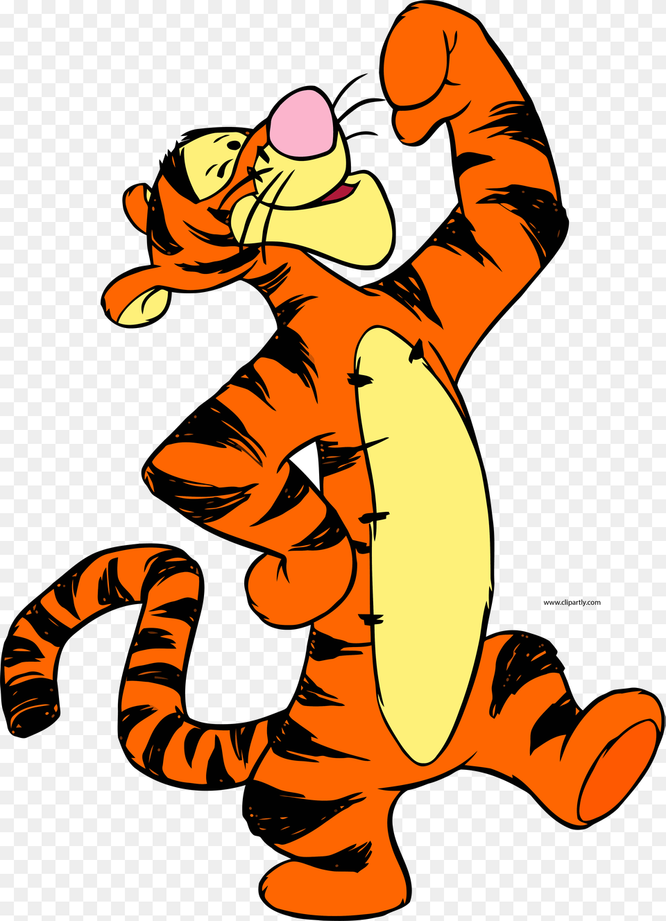 Tigger, Person, Cartoon, Face, Head Free Png Download