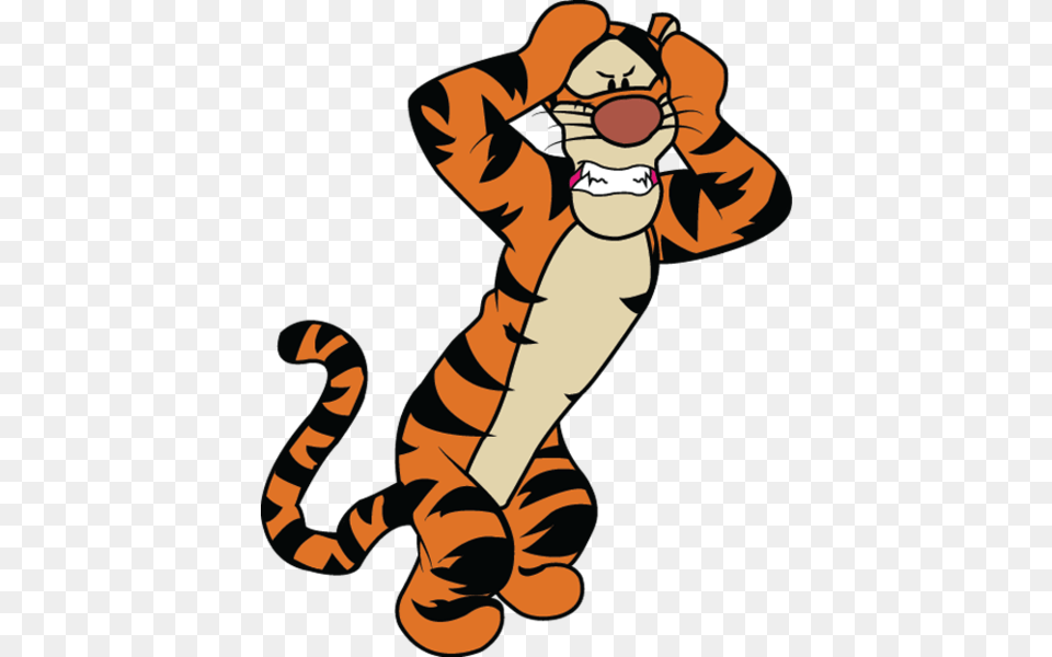 Tigger, Baby, Person, Cartoon, Face Free Png