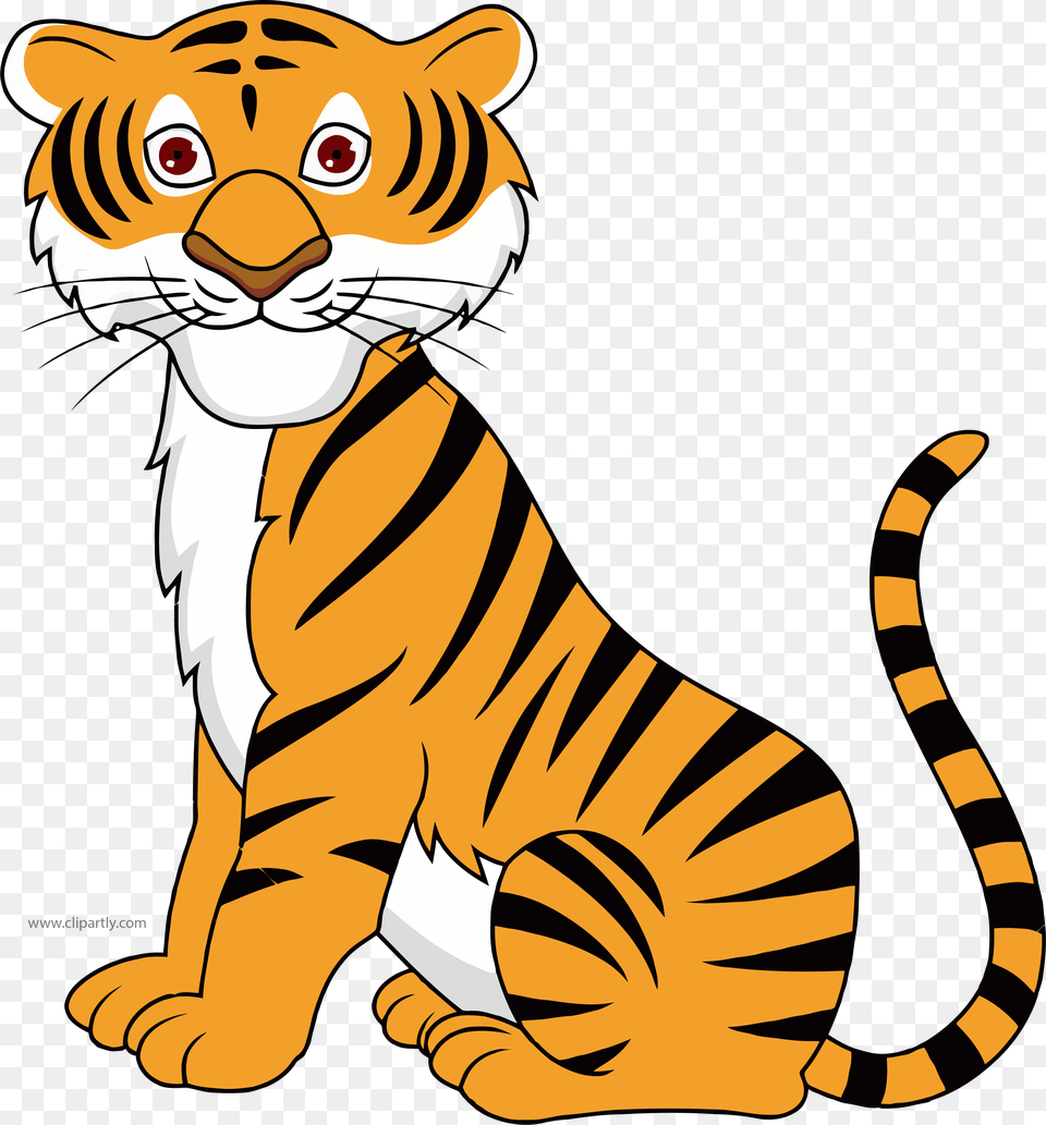 Tigger Cartoon Animal Clipart Download, Mammal, Tiger, Wildlife, Kangaroo Png Image