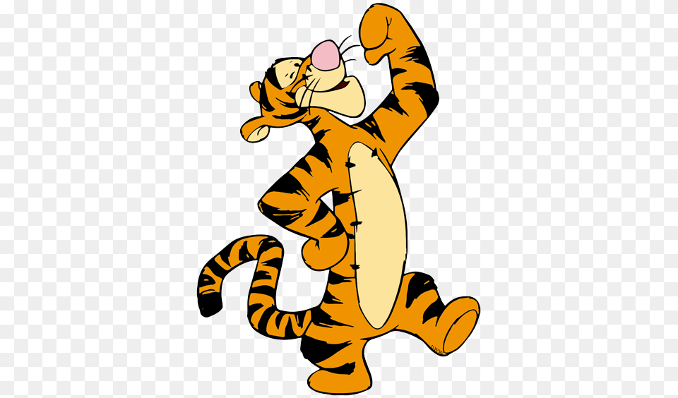 Tigger Image With Background Arts, Baby, Person, Cartoon Free Transparent Png