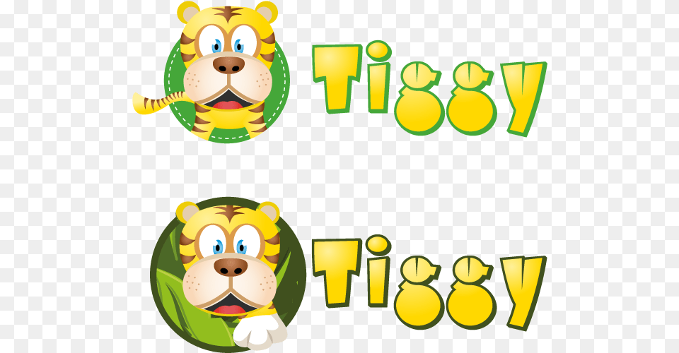 Tiggy Logo Logo Logos Tiger Animal Animals Vector Kids Cartoon, Bear, Mammal, Wildlife Free Transparent Png