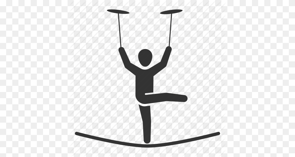 Tightrope Walker Transparent Tightrope Walker Images, Person, Furniture Free Png Download