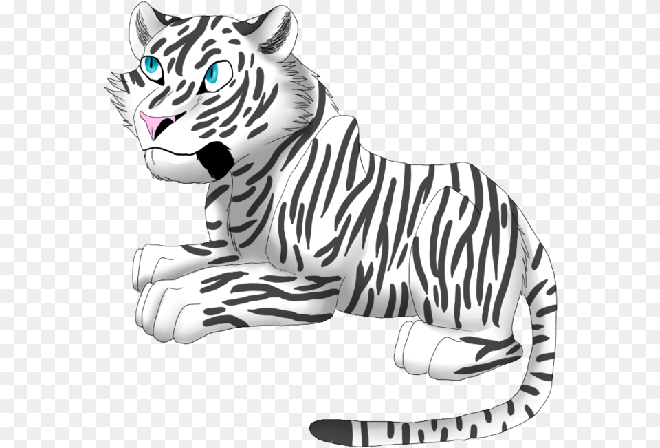 Tigre Blanco En Image Tigre Blanco Animado, Animal, Mammal, Tiger, Wildlife Png