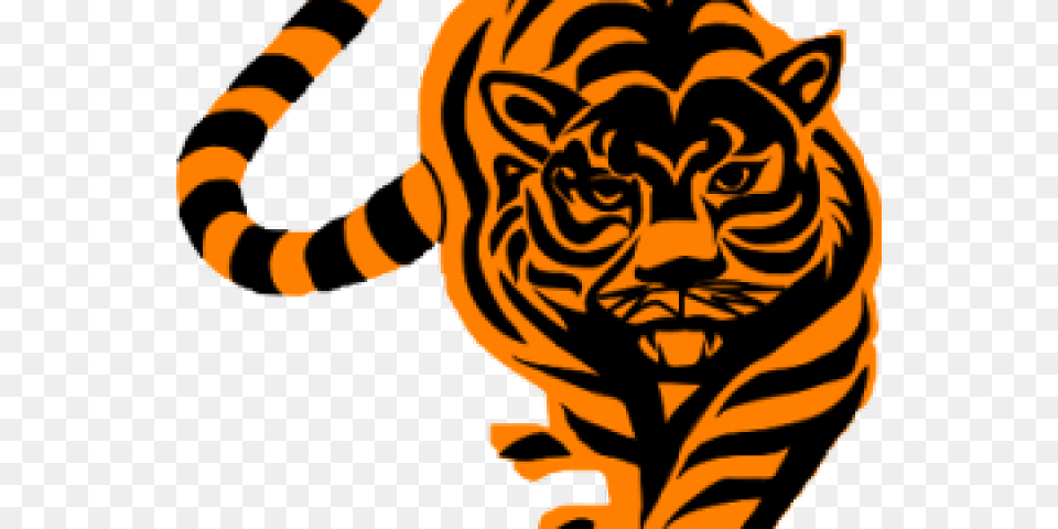 Tigres Clipart Red Tiger, Animal, Mammal, Wildlife Png Image