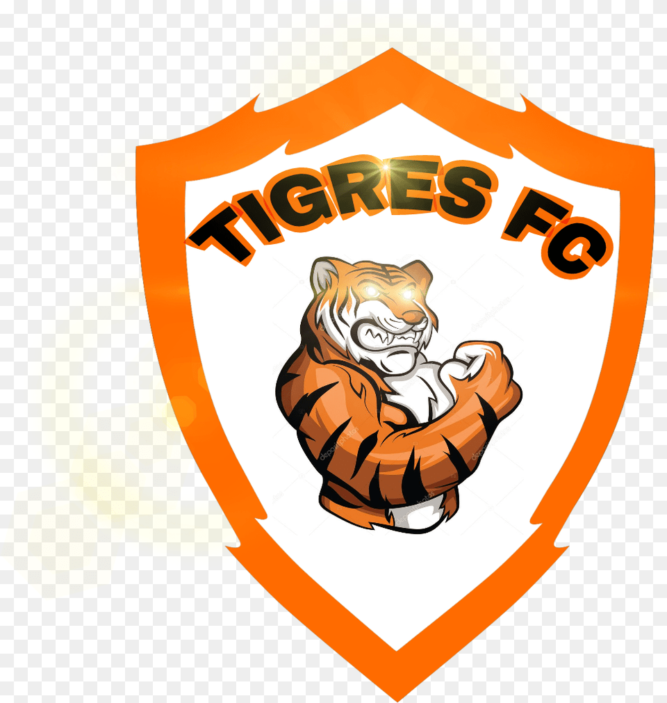 Tigres Fc Sticker By Andersonopositivo Tiger, Badge, Logo, Symbol Free Transparent Png