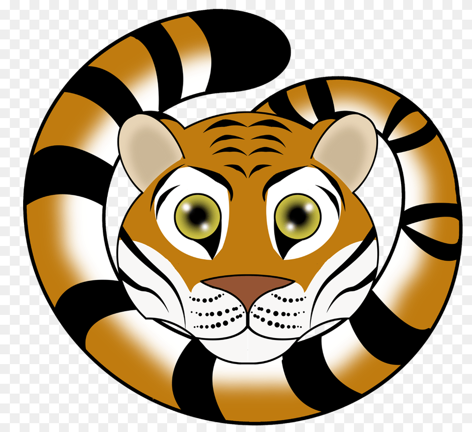 Tiiger Clipart Folder, Animal, Baby, Person Free Png