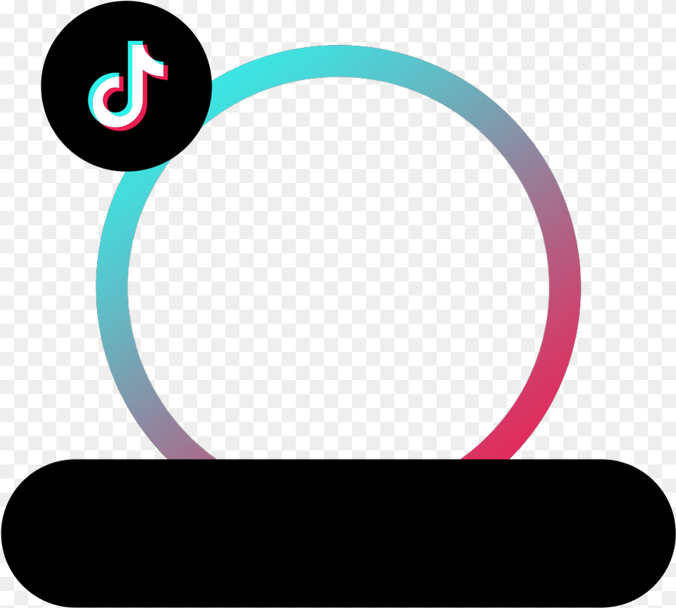 Tik Tok Icon Avatar Round Dot, Hoop, Astronomy, Moon, Nature Free Png