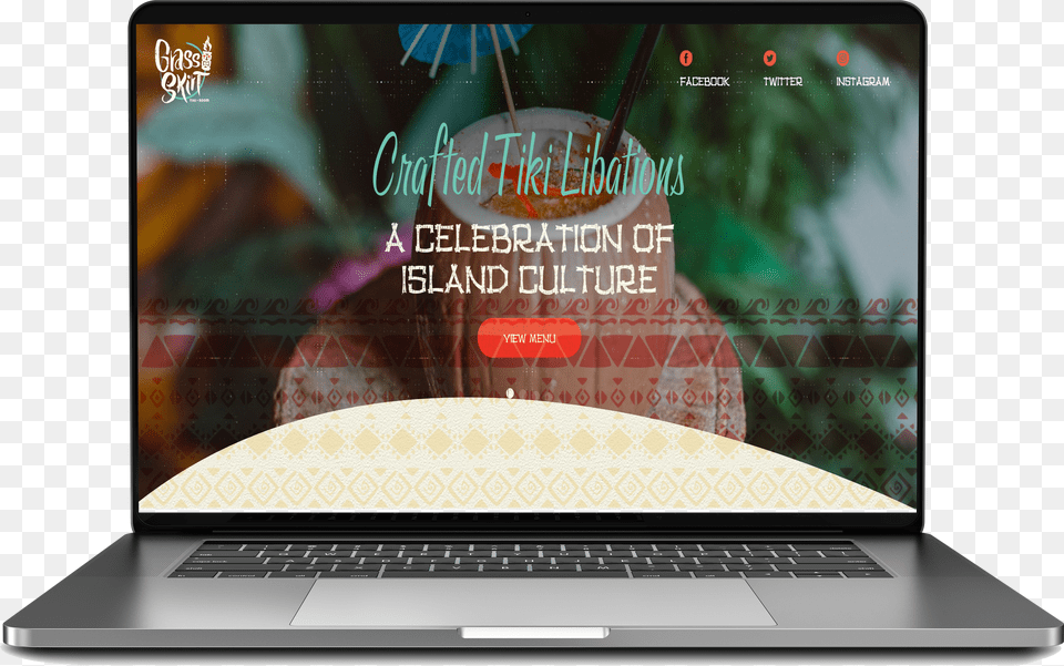 Tiki Bar Website Design Free Transparent Png