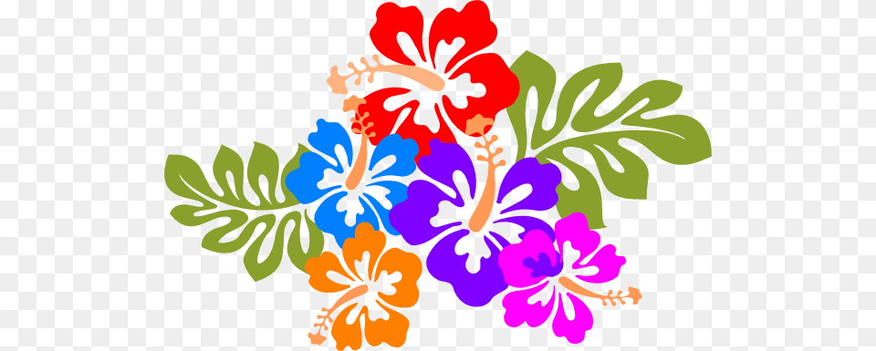 Tiki Clipart, Flower, Hibiscus, Plant, Pattern Png Image