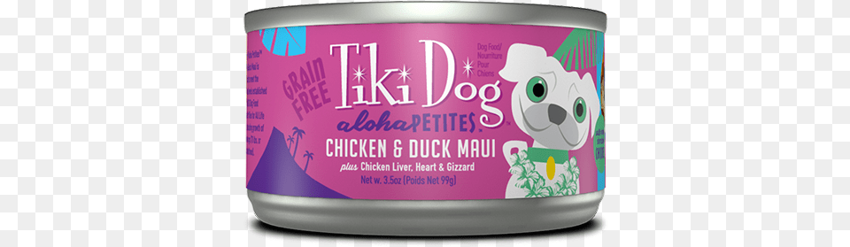 Tiki Dog Aloha Petites Chicken Amp Salmon Lomi Lomi, Aluminium, Tin, Can, Canned Goods Free Png
