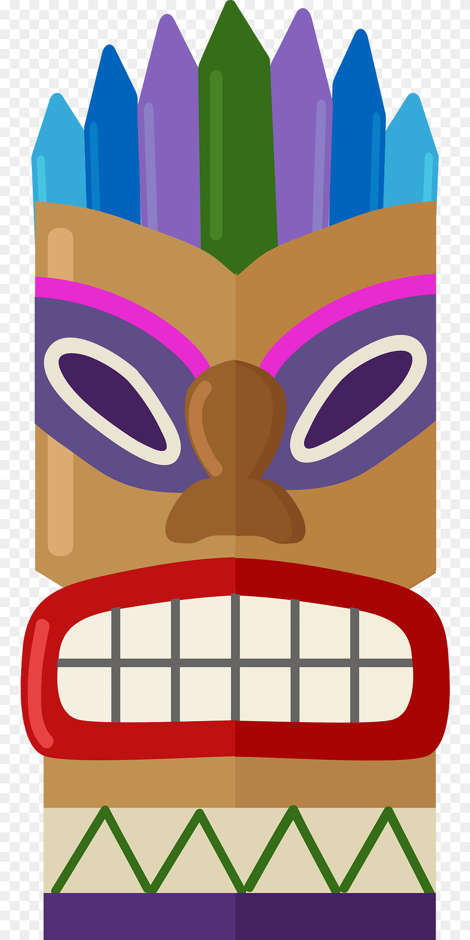 Tiki Mask Clipart, Architecture, Emblem, Pillar, Symbol Free Png