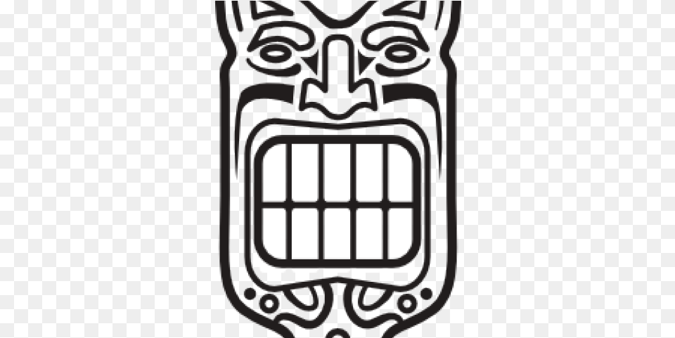 Tiki Mask Template Tiki, Architecture, Emblem, Pillar, Symbol Png