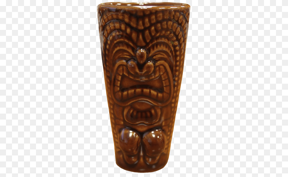 Tiki Shot Glass Island Heritage Laughing Tiki Ceramic Shot Glass, Architecture, Emblem, Pillar, Symbol Free Png Download