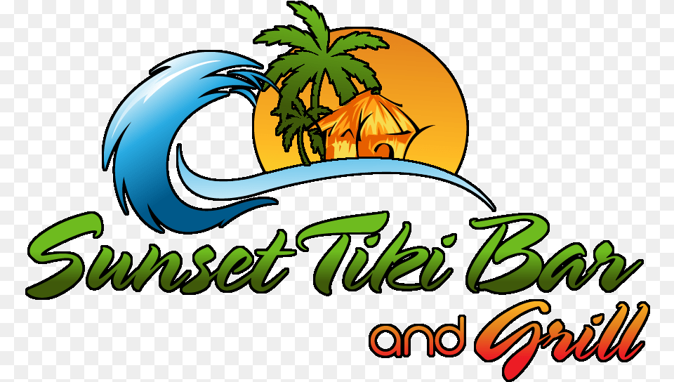 Tiki Sunset Tiki Bar, Outdoors, Plant, Vegetation Free Png Download