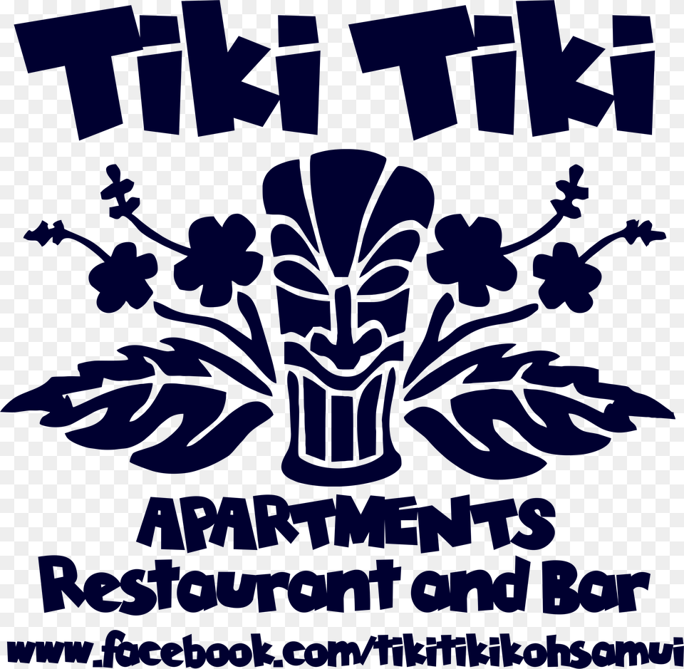 Tiki Tiki Beach Clubrestaurant Restaurant, Symbol, Emblem, Advertisement, Poster Png Image