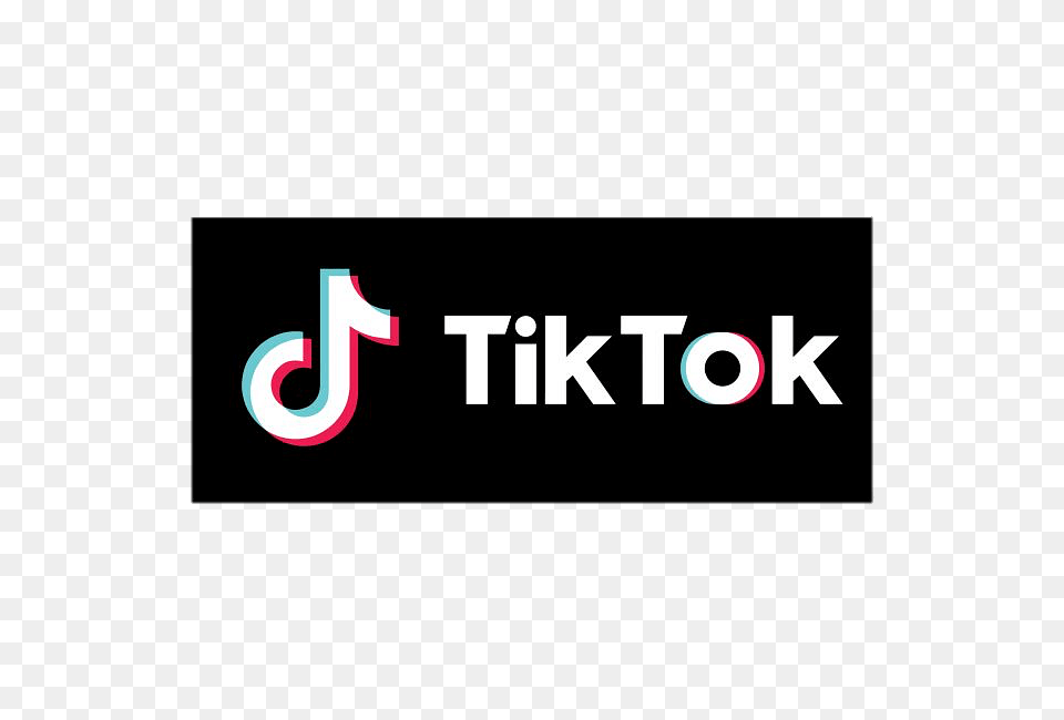 Tiktok Banner, Logo, Text Free Png
