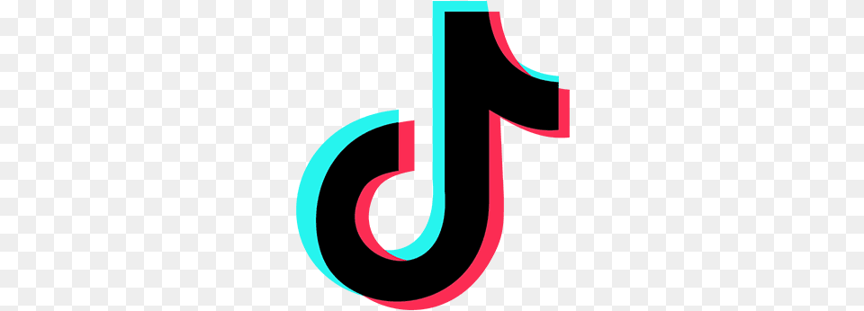 Tiktok Color Icon And Svg Vector Tik Tok Logo, Text, Number, Symbol Free Png Download